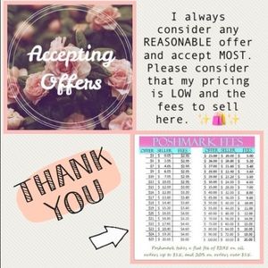 Accepting Reasonable Offers ✨🛍✨